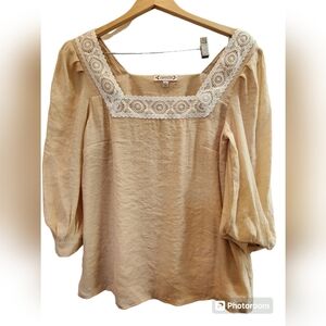 Nanette Lepore size smaññ vintage look blouse